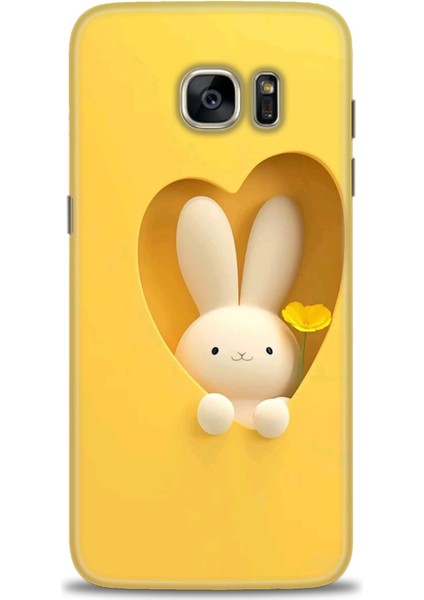Samsung Galaxy S7 Edge Hd Baskılı Kılıf + Seramik Tam Kaplayan Ekran Koruyucu 71