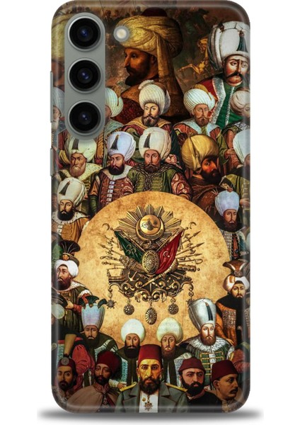 Samsung Galaxy S23 Plus Hd Baskılı Kılıf + Seramik Tam Kaplayan Ekran Koruyucu 468