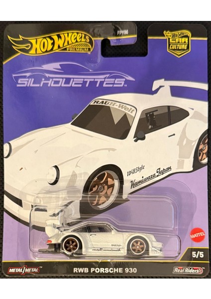 Premium Car Culture Silhouettes Rwb Porsche 930 JBK58