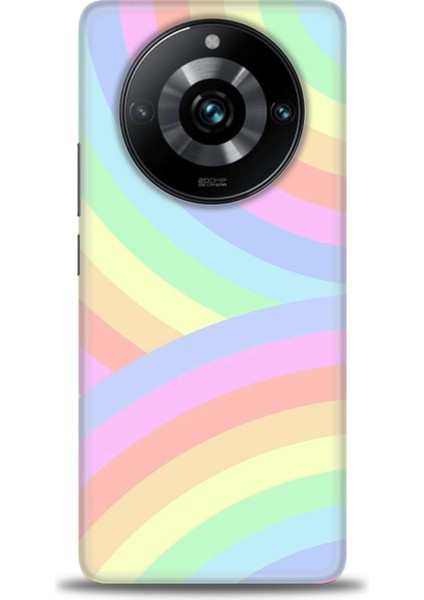 Realme 11 Pro Plus Kılıf Hd Baskılı Kılıf + Seramik Tam Kaplayan Ekran Koruyucu 425