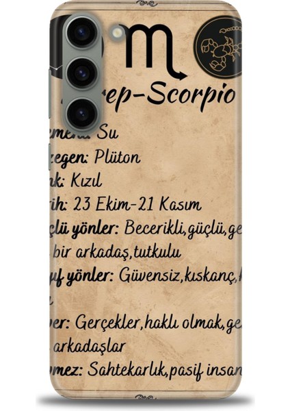 Samsung Galaxy S23 Plus Hd Baskılı Kılıf + Seramik Tam Kaplayan Ekran Koruyucu 472