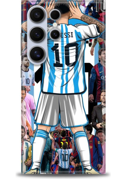 Samsung Galaxy S24 Ultra Hd Baskılı Kılıf + Seramik Tam Kaplayan Ekran Koruyucu 17