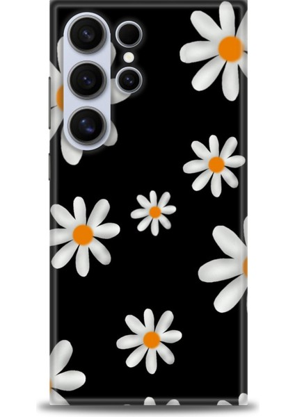 Samsung Galaxy S24 Ultra Hd Baskılı Kılıf + Seramik Tam Kaplayan Ekran Koruyucu 138