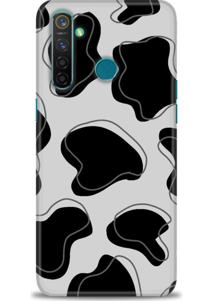 Realme 5 Pro Kılıf Hd Baskılı Kılıf + Seramik Tam Kaplayan Ekran Koruyucu 173