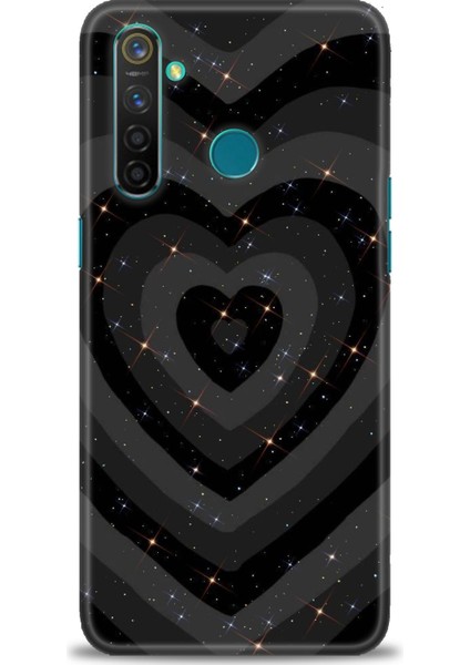 Realme 5 Pro Kılıf Hd Baskılı Kılıf + Seramik Tam Kaplayan Ekran Koruyucu 195