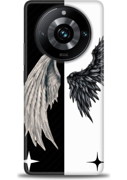 Realme 11 Pro Plus Kılıf Hd Baskılı Kılıf + Seramik Tam Kaplayan Ekran Koruyucu 145