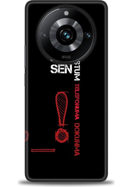 Realme 11 Pro Plus Kılıf Hd Baskılı Kılıf + Seramik Tam Kaplayan Ekran Koruyucu 392