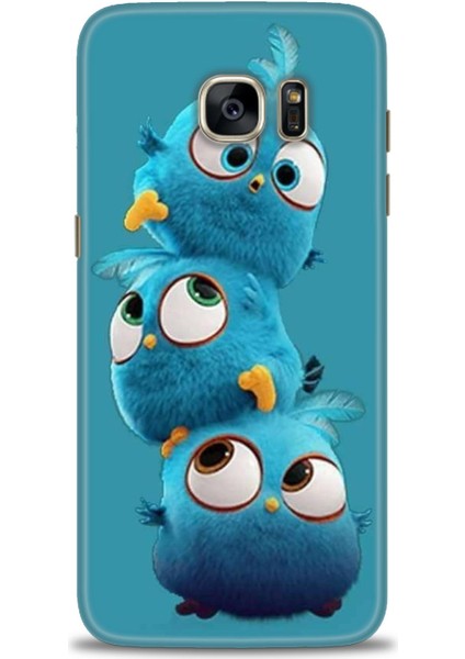 Samsung Galaxy S7 Edge Hd Baskılı Kılıf + Seramik Tam Kaplayan Ekran Koruyucu 365