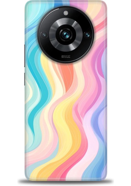 Realme 11 Pro Plus Kılıf Hd Baskılı Kılıf + Seramik Tam Kaplayan Ekran Koruyucu 424