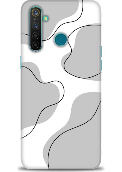 Realme 5 Pro Kılıf Hd Baskılı Kılıf + Seramik Tam Kaplayan Ekran Koruyucu 177