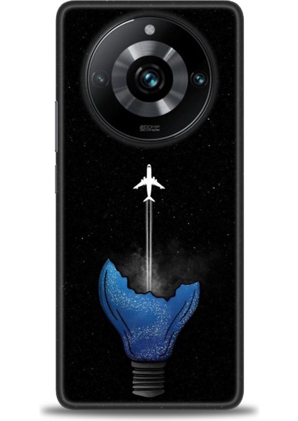Realme 11 Pro Plus Kılıf Hd Baskılı Kılıf + Seramik Tam Kaplayan Ekran Koruyucu 383