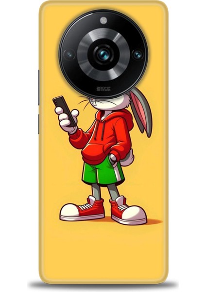 Realme 11 Pro Plus Kılıf Hd Baskılı Kılıf + Seramik Tam Kaplayan Ekran Koruyucu 401