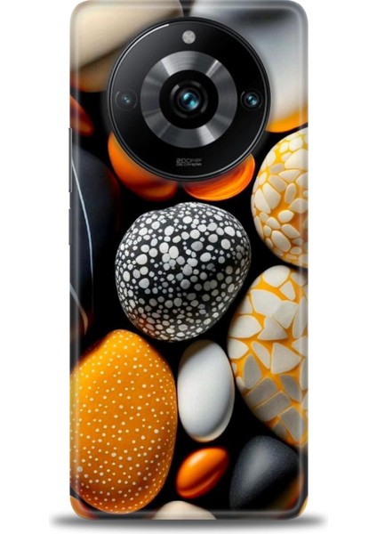 Realme 11 Pro Plus Kılıf Hd Baskılı Kılıf + Seramik Tam Kaplayan Ekran Koruyucu 342