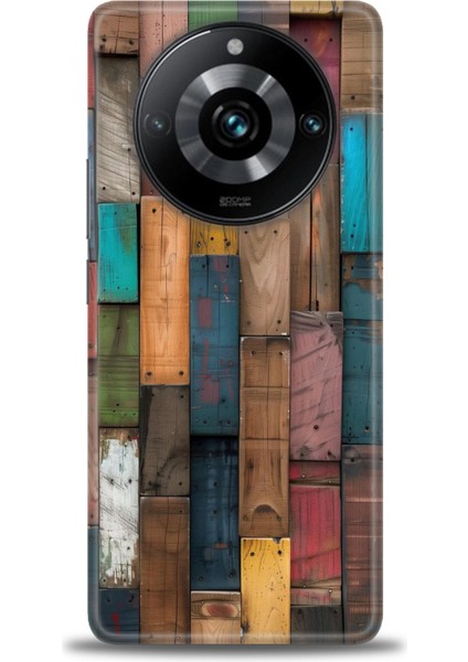 Realme 11 Pro Plus Kılıf Hd Baskılı Kılıf + Seramik Tam Kaplayan Ekran Koruyucu 330
