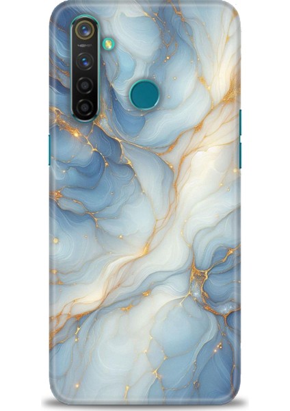 Realme 5 Pro Kılıf Hd Baskılı Kılıf + Seramik Tam Kaplayan Ekran Koruyucu 318