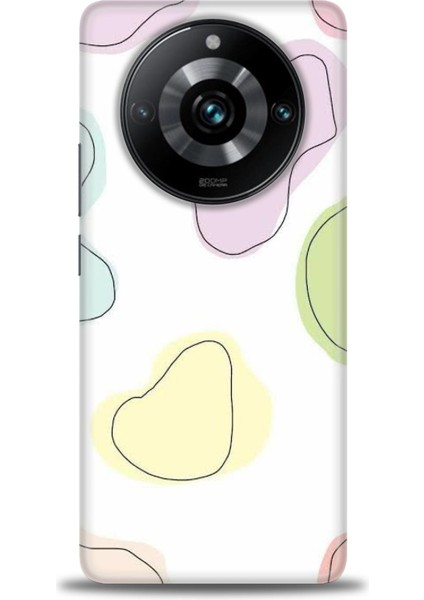 Realme 11 Pro Plus Kılıf Hd Baskılı Kılıf + Seramik Tam Kaplayan Ekran Koruyucu 174