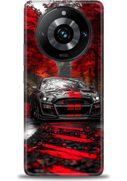 Realme 11 Pro Plus Kılıf Hd Baskılı Kılıf + Seramik Tam Kaplayan Ekran Koruyucu 490