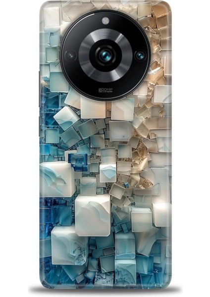 Realme 11 Pro Plus Kılıf Hd Baskılı Kılıf + Seramik Tam Kaplayan Ekran Koruyucu 326