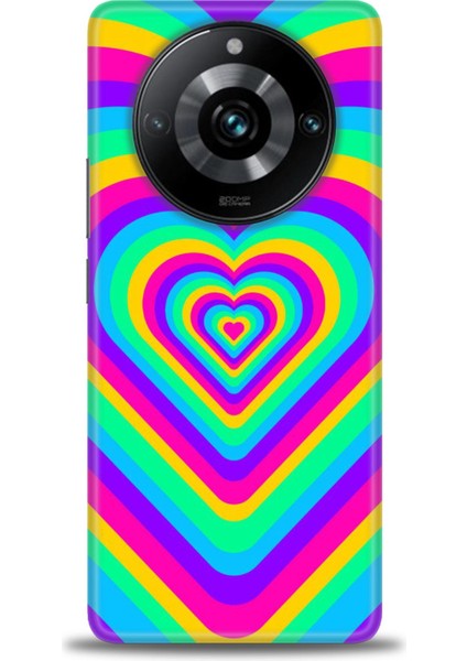 Realme 11 Pro Plus Kılıf Hd Baskılı Kılıf + Seramik Tam Kaplayan Ekran Koruyucu 192