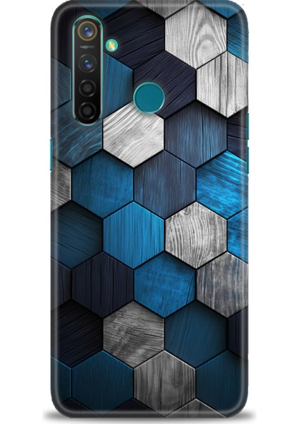 Realme 5 Pro Kılıf Hd Baskılı Kılıf + Seramik Tam Kaplayan Ekran Koruyucu 323