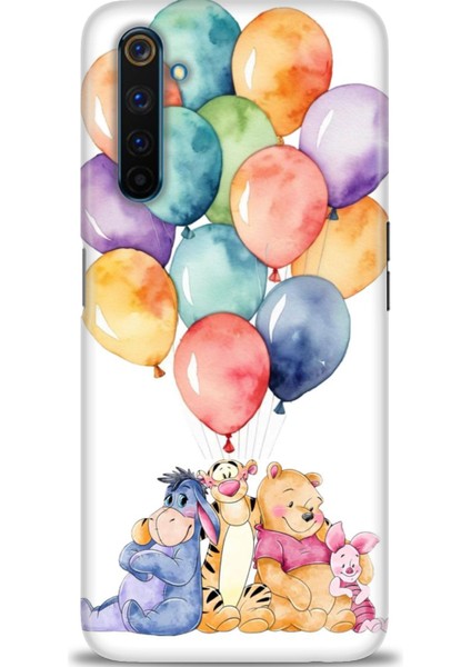 Realme 6 Pro Kılıf Hd Baskılı Kılıf + Seramik Tam Kaplayan Ekran Koruyucu 60