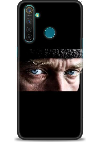 Realme 5 Pro Kılıf Hd Baskılı Kılıf + Seramik Tam Kaplayan Ekran Koruyucu 28