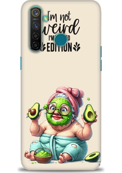 Realme 5 Pro Kılıf Hd Baskılı Kılıf + Seramik Tam Kaplayan Ekran Koruyucu 43