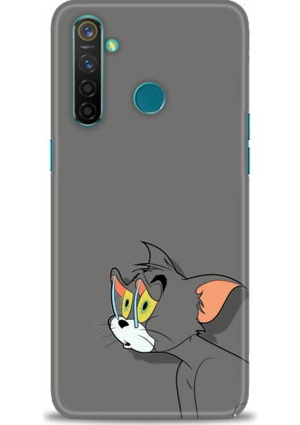 Realme 5 Pro Kılıf Hd Baskılı Kılıf + Seramik Tam Kaplayan Ekran Koruyucu 408