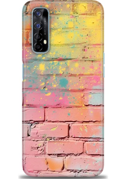 Realme 7 Kılıf Hd Baskılı Kılıf + Seramik Tam Kaplayan Ekran Koruyucu 432
