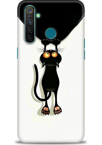 Realme 5 Pro Kılıf Hd Baskılı Kılıf + Seramik Tam Kaplayan Ekran Koruyucu 61