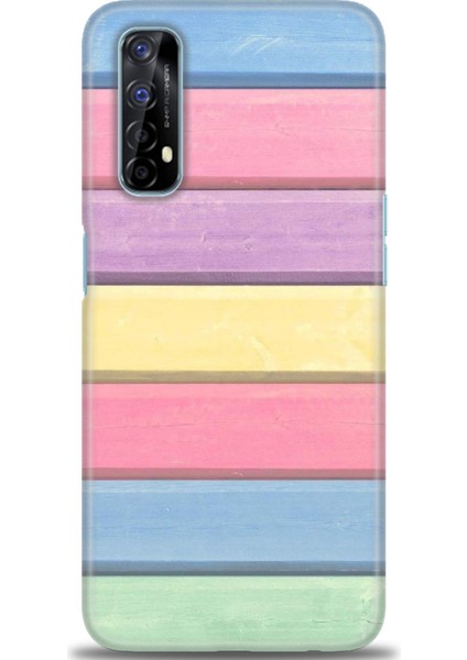 Realme 7 Kılıf Hd Baskılı Kılıf + Seramik Tam Kaplayan Ekran Koruyucu 431