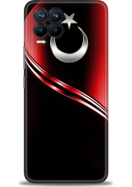 Realme 8 Kılıf Hd Baskılı Kılıf + Seramik Tam Kaplayan Ekran Koruyucu 31