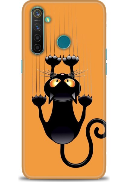 Realme 5 Pro Kılıf Hd Baskılı Kılıf + Seramik Tam Kaplayan Ekran Koruyucu 62