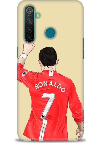 Realme 5 Pro Kılıf Hd Baskılı Kılıf + Seramik Tam Kaplayan Ekran Koruyucu 3