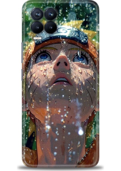 Realme 8 Kılıf Hd Baskılı Kılıf + Seramik Tam Kaplayan Ekran Koruyucu 258