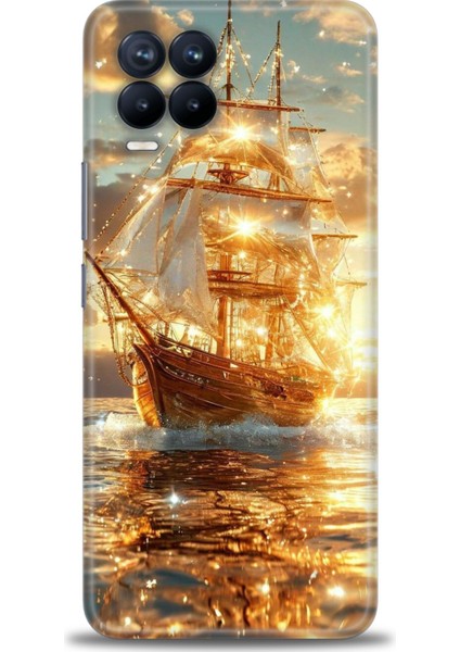 Realme 8 Kılıf Hd Baskılı Kılıf + Seramik Tam Kaplayan Ekran Koruyucu 234