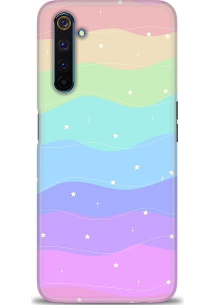Realme 6 Pro Kılıf Hd Baskılı Kılıf + Seramik Tam Kaplayan Ekran Koruyucu 423