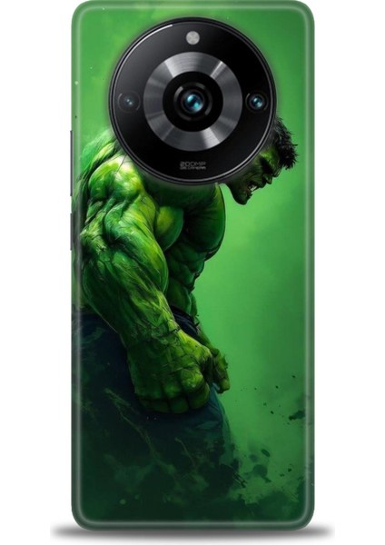 Realme 11 Pro Plus Kılıf Hd Baskılı Kılıf + Seramik Tam Kaplayan Ekran Koruyucu 96