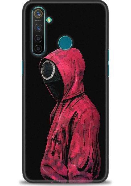 Realme 5 Pro Kılıf Hd Baskılı Kılıf + Seramik Tam Kaplayan Ekran Koruyucu 282