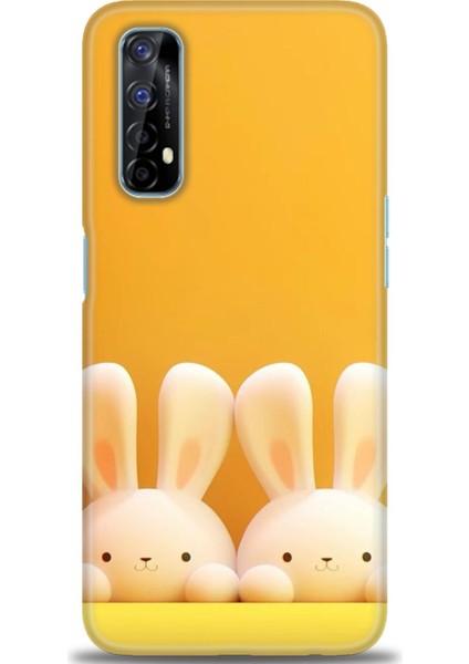 Realme 7 Kılıf Hd Baskılı Kılıf + Seramik Tam Kaplayan Ekran Koruyucu 78