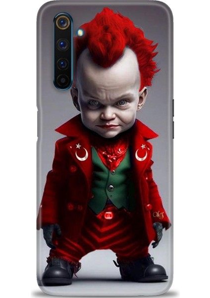 Realme 6 Pro Kılıf Hd Baskılı Kılıf + Seramik Tam Kaplayan Ekran Koruyucu 248