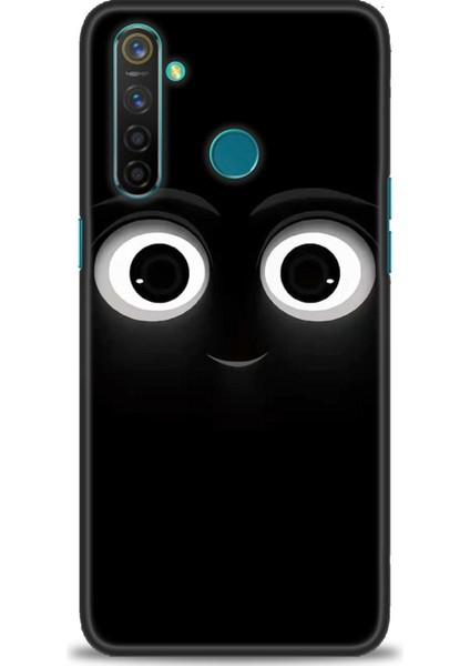 Realme 5 Pro Kılıf Hd Baskılı Kılıf + Seramik Tam Kaplayan Ekran Koruyucu 69