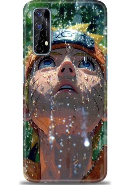 Realme 7 Kılıf Hd Baskılı Kılıf + Seramik Tam Kaplayan Ekran Koruyucu 258
