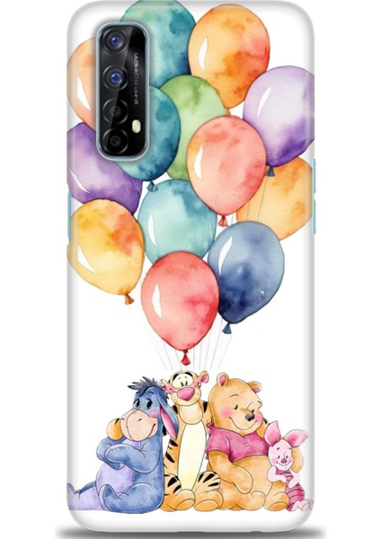 Realme 7 Kılıf Hd Baskılı Kılıf + Seramik Tam Kaplayan Ekran Koruyucu 60