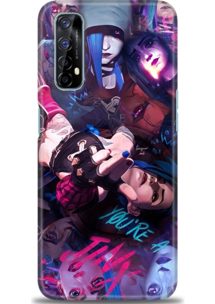 Realme 7 Kılıf Hd Baskılı Kılıf + Seramik Tam Kaplayan Ekran Koruyucu 278
