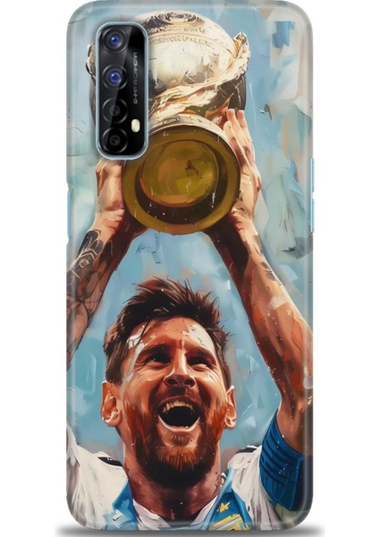 Realme 7 Kılıf Hd Baskılı Kılıf + Seramik Tam Kaplayan Ekran Koruyucu 14