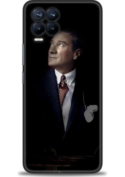Realme 8 Kılıf Hd Baskılı Kılıf + Seramik Tam Kaplayan Ekran Koruyucu 22