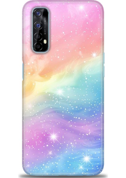 Realme 7 Kılıf Hd Baskılı Kılıf + Seramik Tam Kaplayan Ekran Koruyucu 422