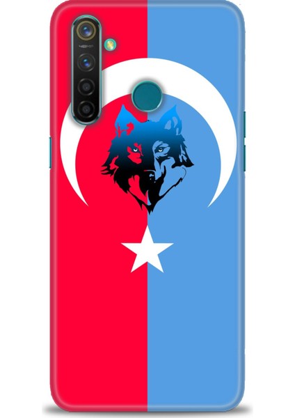 Realme 5 Pro Kılıf Hd Baskılı Kılıf + Seramik Tam Kaplayan Ekran Koruyucu 462