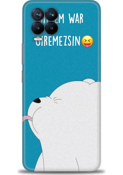 Realme 8 Kılıf Hd Baskılı Kılıf + Seramik Tam Kaplayan Ekran Koruyucu 152